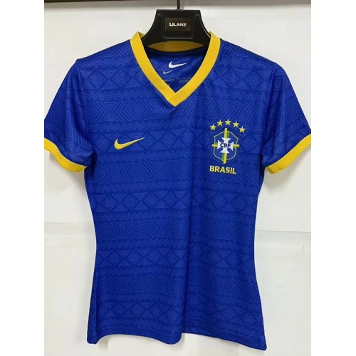 26/27 Brazil Special Edition Blue Women Soccer Jersey#女
