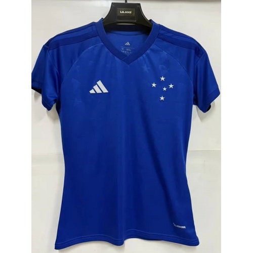 26/27 Cruzeiro Home Women Soccer Jersey女