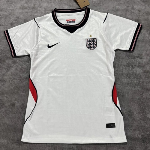 26/27 England Home Women Soccer Jersey#女