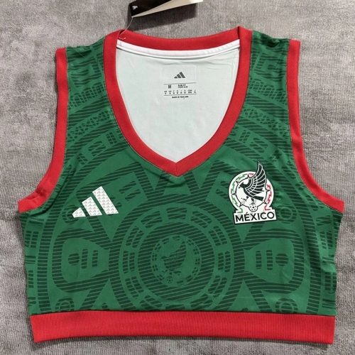 26/27 Mexico Home Women Yoga Vest