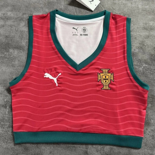 26/27 Portugal Home Women Yoga Vest