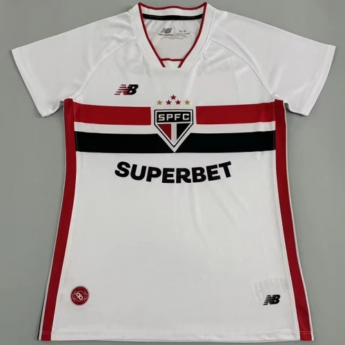 26/27 Sao Paulo Home Women Soccer Jersey#女