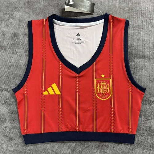 26/27 Spain Home Women Yoga Vest