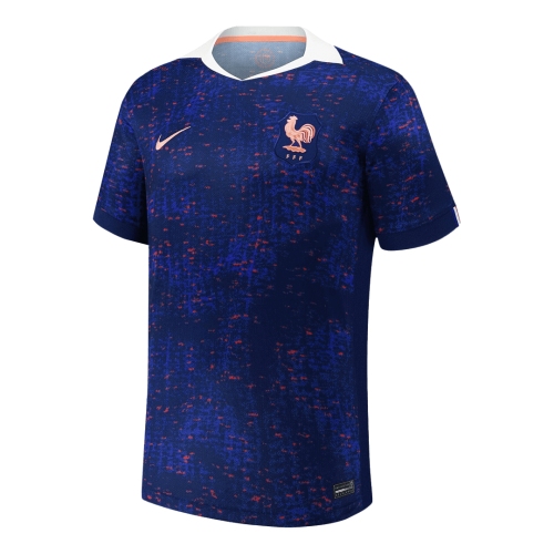 France Home Soccer Jersey 2025-Women's Euro