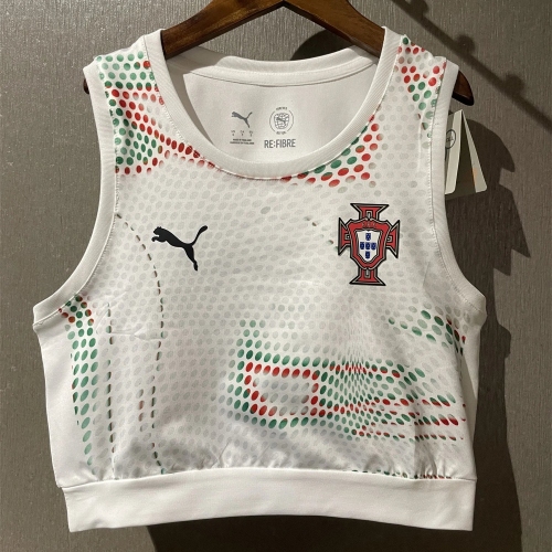 Portugal Away Women Vest Jersey 24/25