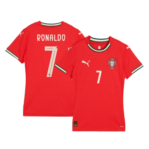 RONALDO #7 Women's Portugal Home Jersey 2025