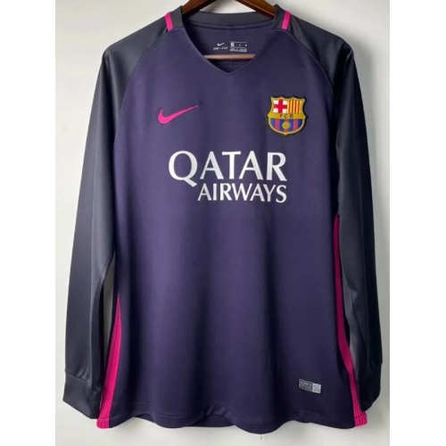 2016/2017 BAR Away Long Sleeve Retro Soccer Jersey (长袖)