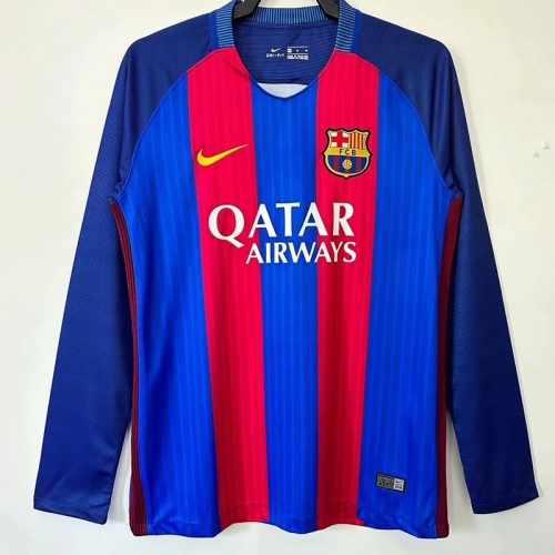 2016/2017 BAR Home Long Sleeve Retro Soccer Jersey (长袖)