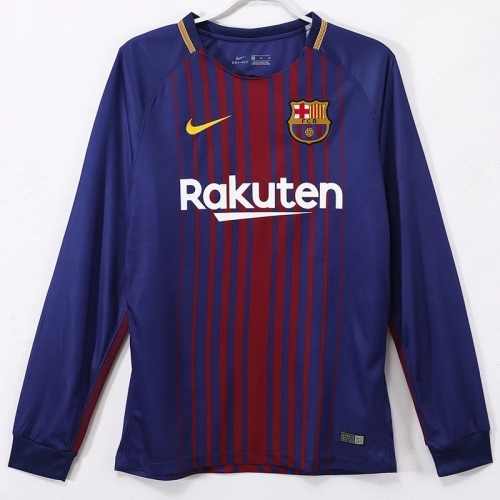 2017/2018 BAR Home Long Sleeve Retro Soccer Jersey