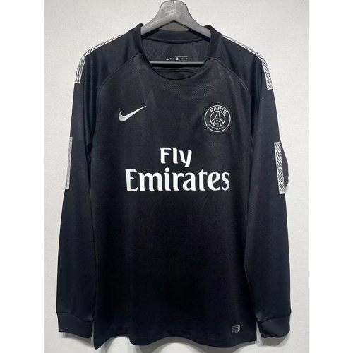 2017/2018 PSG Paris Third Long Sleeve Retro Soccer Jersey