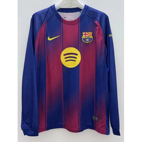 25/26 BAR Home Long Sleeve Soccer Jersey长袖