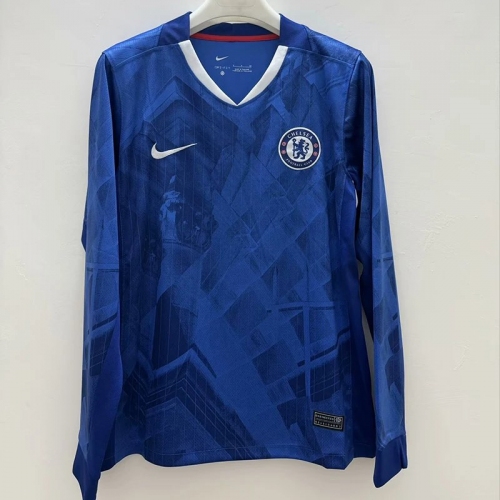 25/26 CHE Home Long Sleeve Soccer Jersey