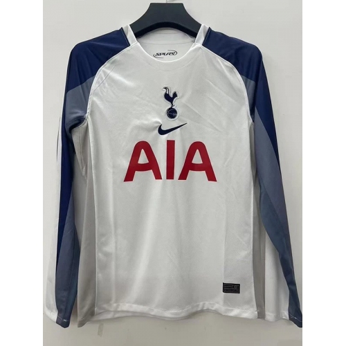 25/26 TOT Home Long Sleeve Soccer Jersey(Advertisement)