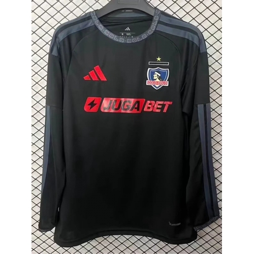 26/27 Colo-Colo Away Long Sleeve Fans Soccer Jersey