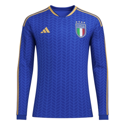 Italy Home Long Sleeve Jersey World Cup 2026