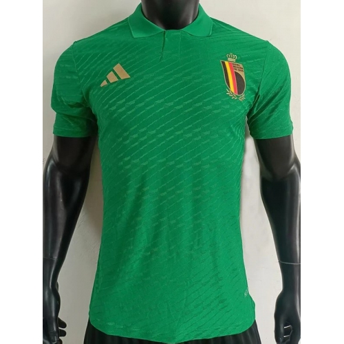 2025 Belgium Green Player Version Polo Shirt