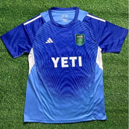 25/26 AUstin FC Goalkeeper Blue Soccer Jersey