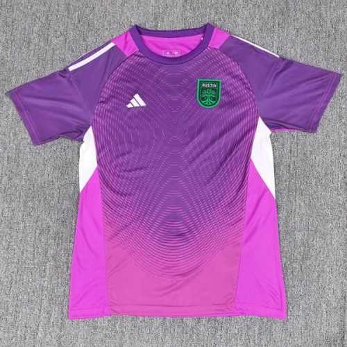 25/26 AUstin FC Goalkeeper Purple Soccer Jersey