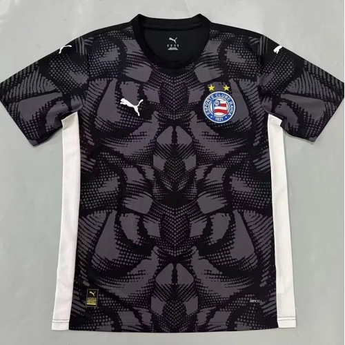 25/26 BaHia Goalkeeper Black Fans Soccer Jersey