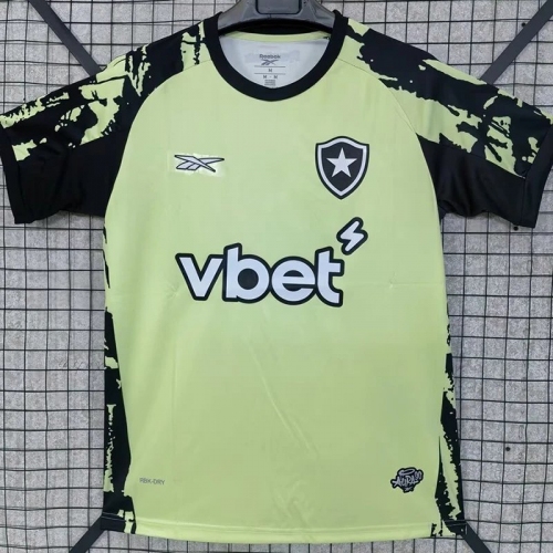 25/26 Botafogo Goalkeeper Light Green Fans Soccer Jersey