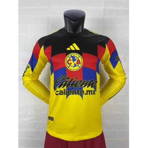 America Home Men Player Long Sleeve Jersey 25/26