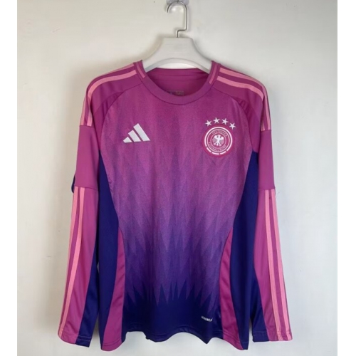 Germany Euro 2024 Away Man Long Sleeve Jersey