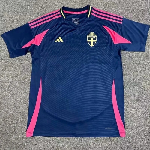 2024 Sweden Away Fans Soccer Jersey