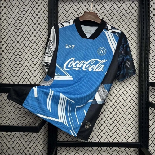 2024/2025 Napoli Pre-Match Training Suit Soccer Jersey