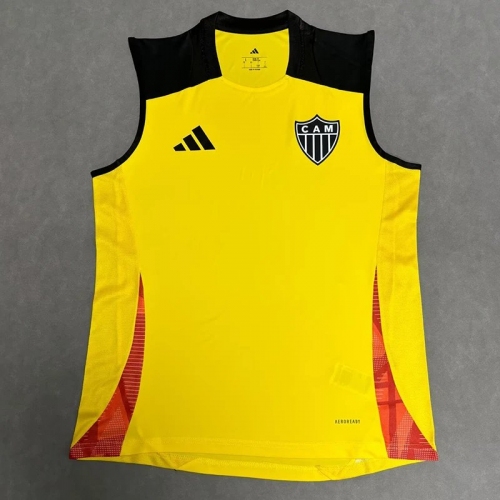2025 Mineiro Yellow vest Training shirts