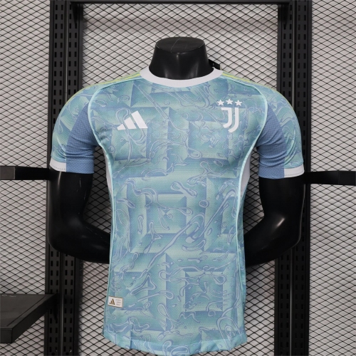 2025/2026 Player Version Juventus Away Football Shirt