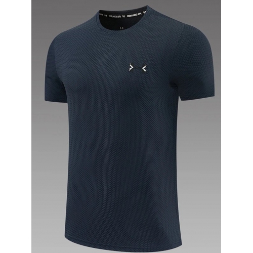 2026 UA Deep Sea Blue Men's T-shirt Top#A322