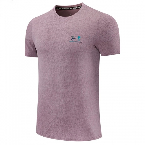 2026 UA Warm purple Men's T-shirt Top#A321
