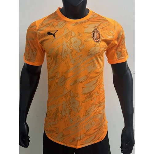 25/26 ACM Goalkeeper Yellow Player Version Soccer Jersey