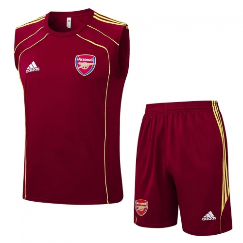 25/26 ARS Maroon Tank top and shorts suit#D25108