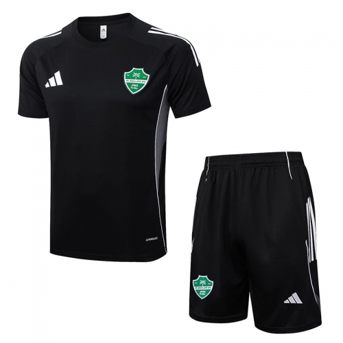 25/26 Al Ahli Black Training Short Suit#D25257
