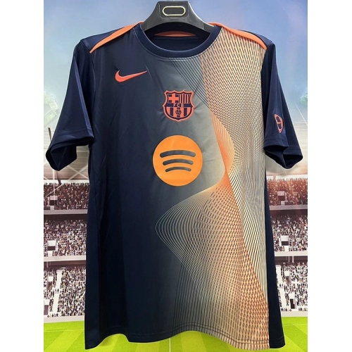 25/26 BAR pre-match Royal Blue Training Shirts
