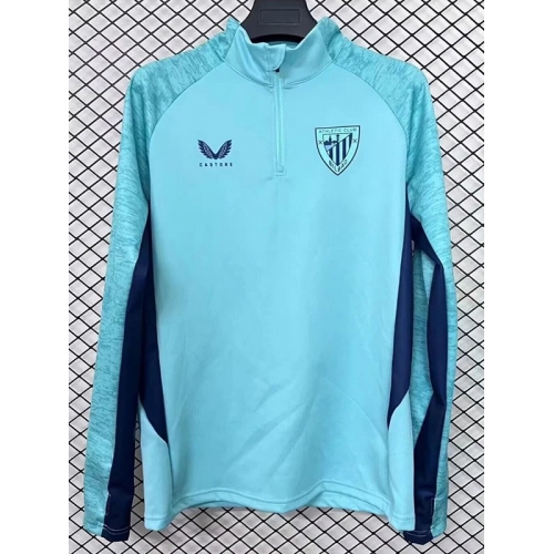 25/26 Bilbao Sky Blue Half Pull Tracksuit (半拉链)
