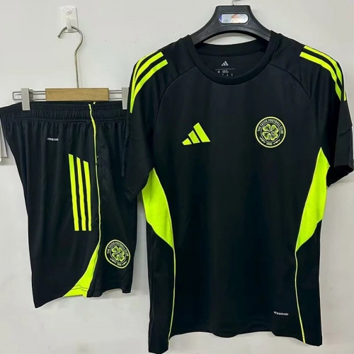 25/26 Celtic Black Training Short Suit