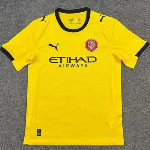 25/26 Girona Away Fans Soccer Jersey