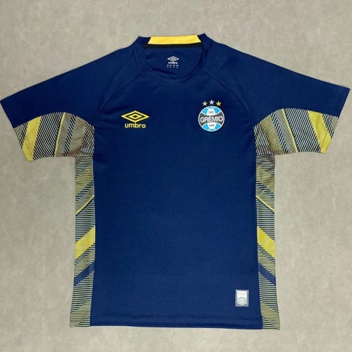 25/26 Gremio Goalkeeper Dark Blue Fans Soccer Jersey
