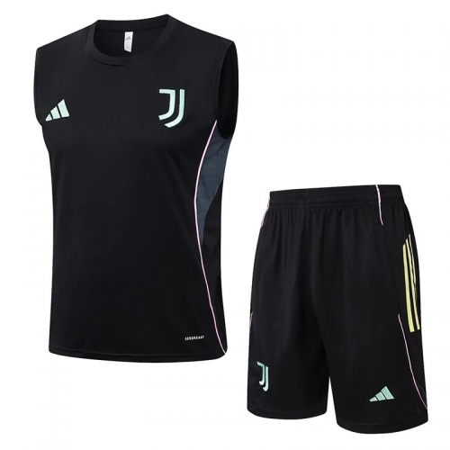 25/26 JUV Black Tank top and shorts suit#D25135