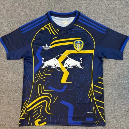 25/26 Leeds United Concept Edition Dark Blue Fans Soccer Jersey