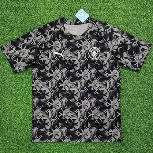 25/26 Man City Grey FansTraining Shirts