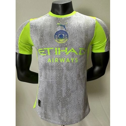 25/26 Man City Third Player Version Soccer Jersey