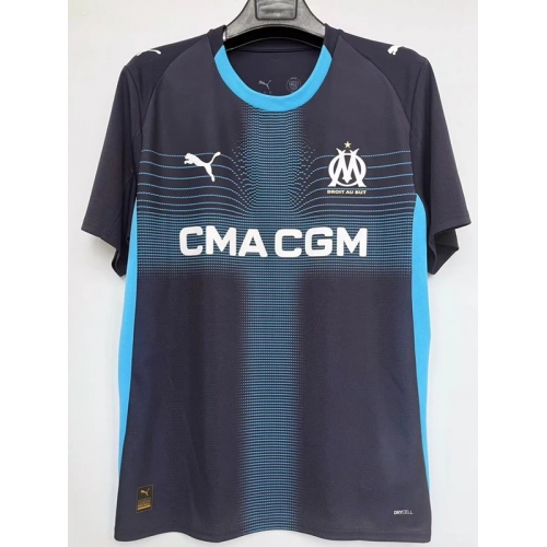 25/26 Marseille Away Fans Soccer Jersey