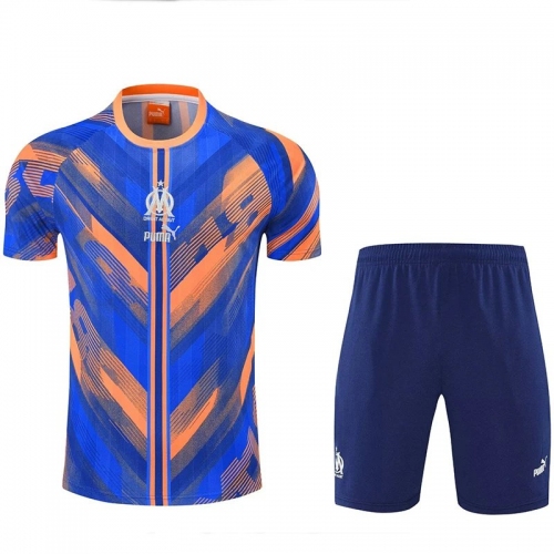 25/26 Marseille Blue Training Short Suit
