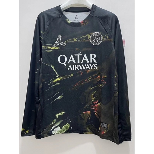 25/26 PSG Fifth Long Sleeve Fans Soccer Jersey