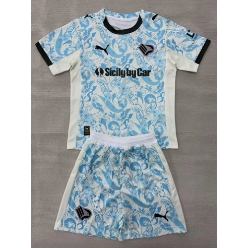 25/26 Palermo Third Kids Soccer Jersey(广告版)