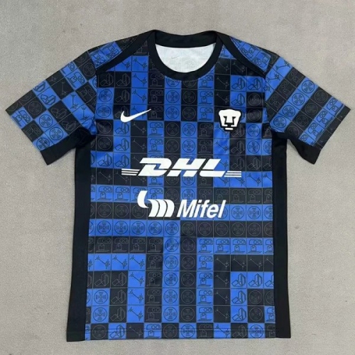 25/26 Pumas UNAM Blue Training shirts