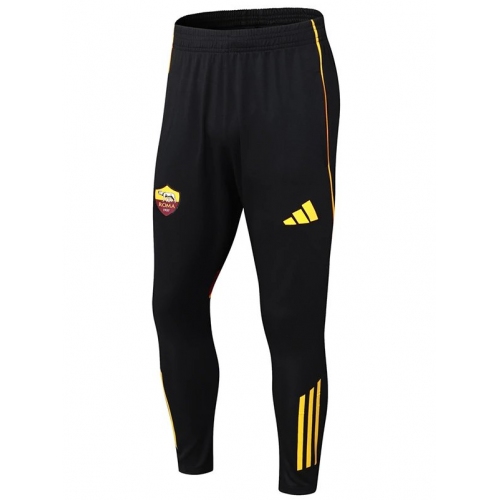 25/26 Roma Black Player Version Training Long Pants#C2525